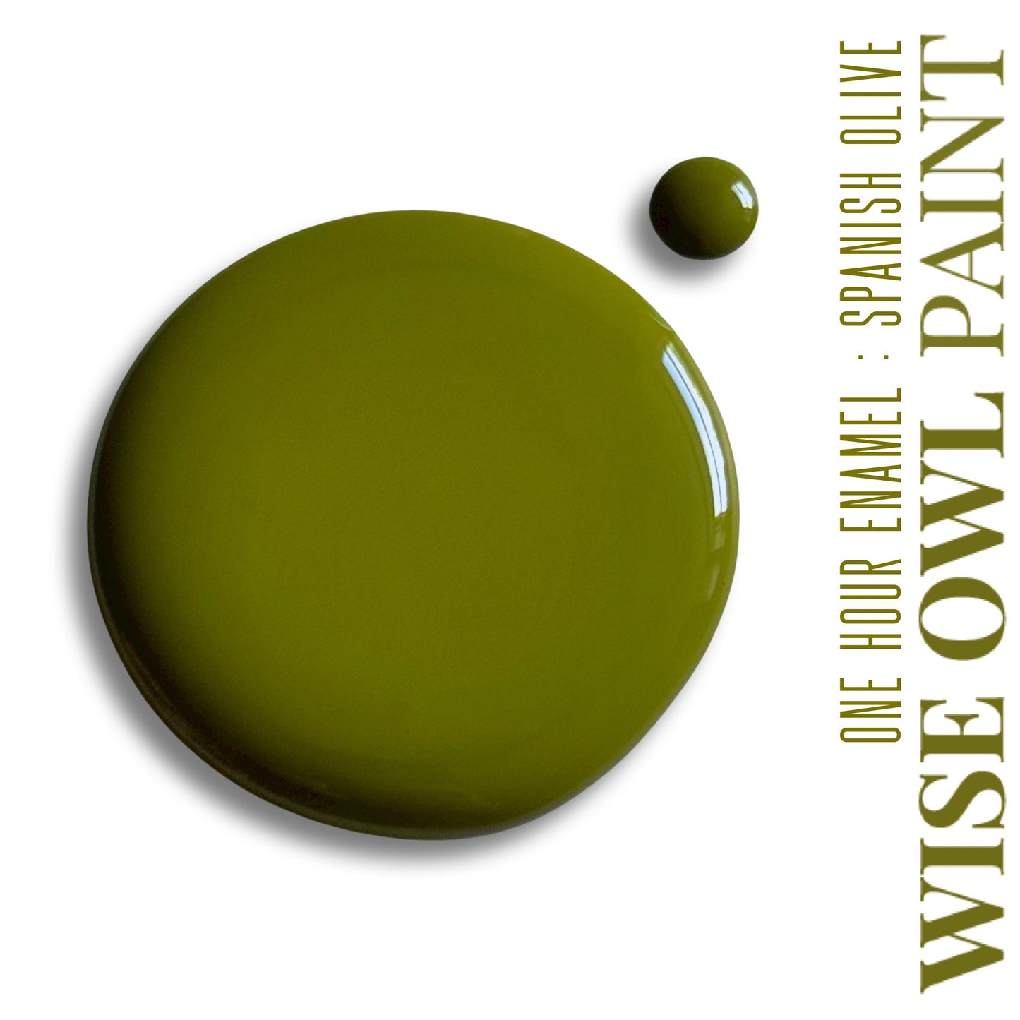 *NEW* Wise Owl One Hour Enamel - Spanish Olive