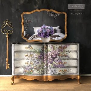 REDESIGN DECOR TRANSFERS® – VIGOROUS VIOLET – TOTAL SHEET SIZE 48″X35″, CUT INTO 6 SHEETS