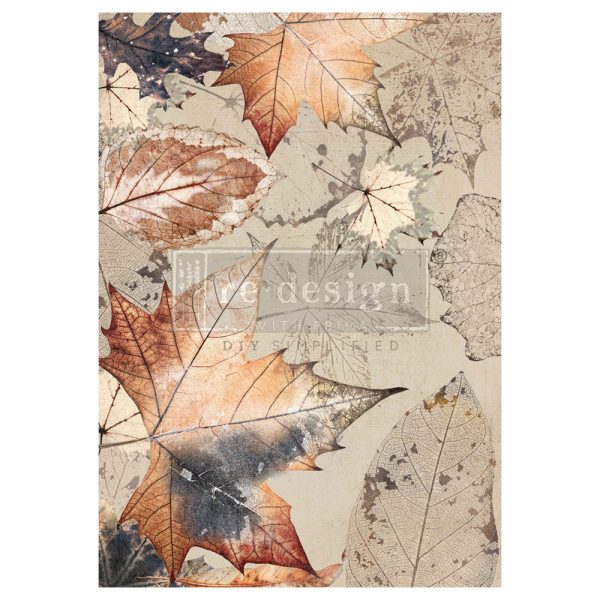 A1 DECOUPAGE FIBER – WHISPERING WINDFALL – 1 SHEET, A1 SIZE