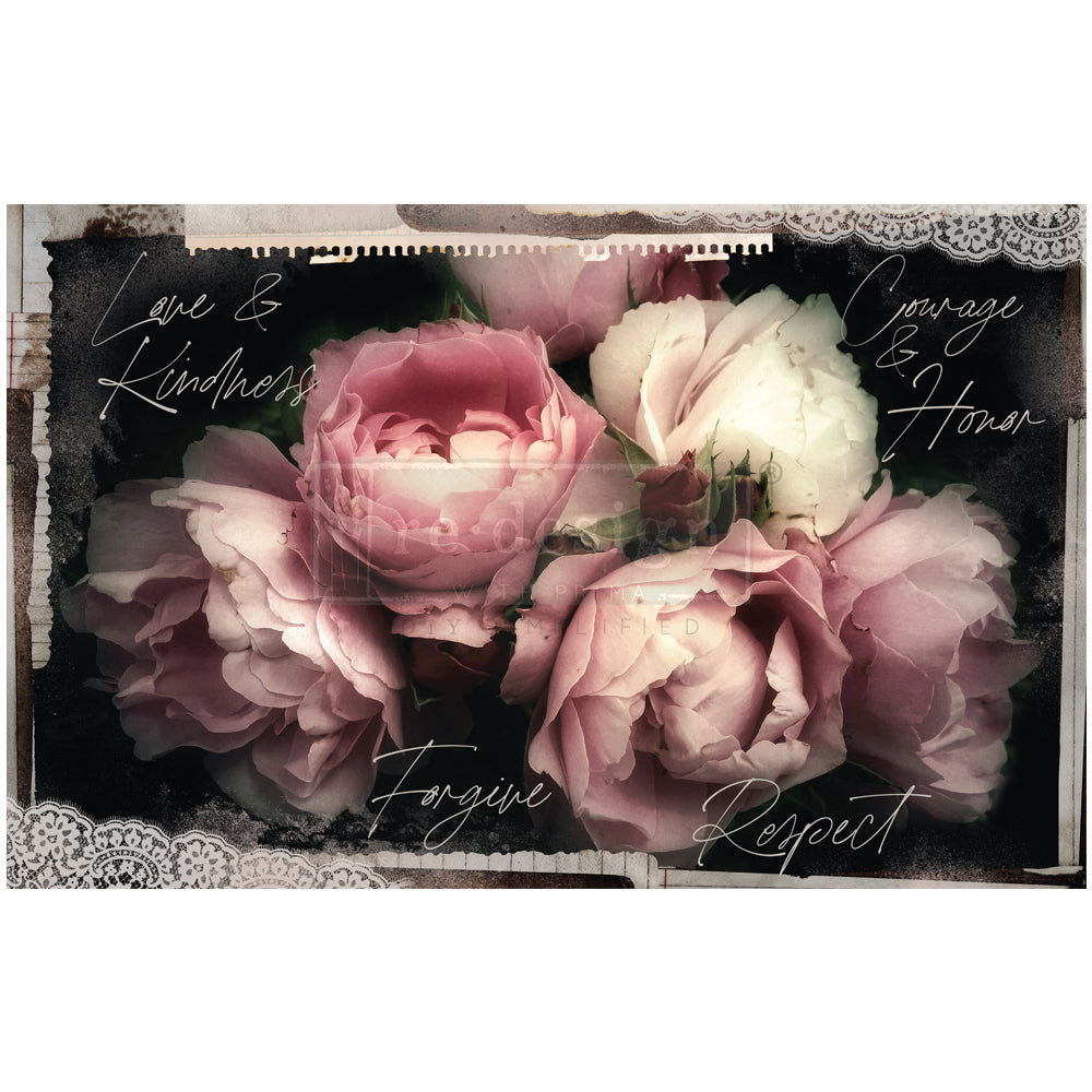 REDESIGN DECOUPAGE DECOR TISSUE PAPER – ZARA – 1 SHEET (19″ X 30″)
