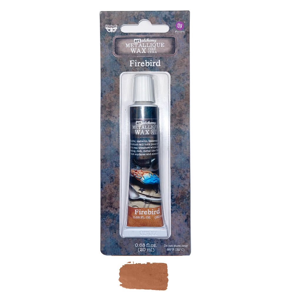Art Alchemy- Metallique Wax – Firebird .68oz (20ml)