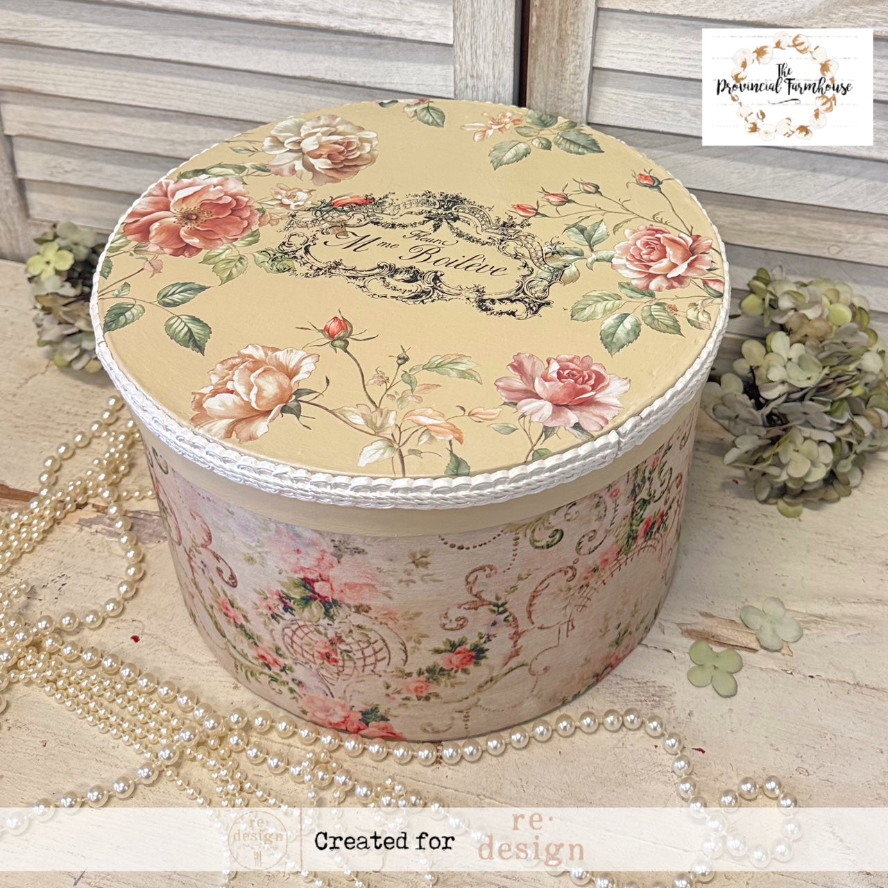 Double Delight Decoupage Fiber Paper Set – Blushing Bloom – Total 2 sheets
