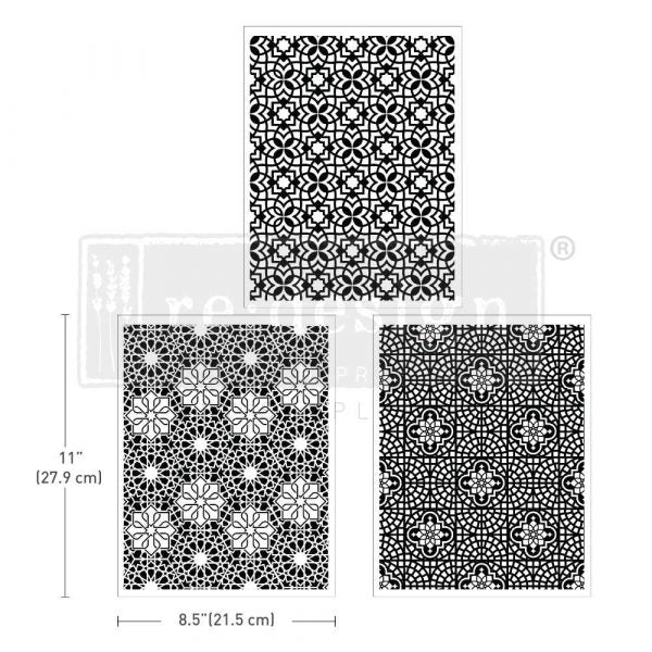 MIDDY TRANSFERS® – MAGICAL MARRAKESH – 3 SHEETS, 8.5″X11″