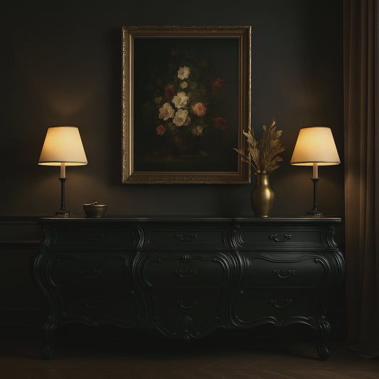 Jet Black Sideboard / Dresser