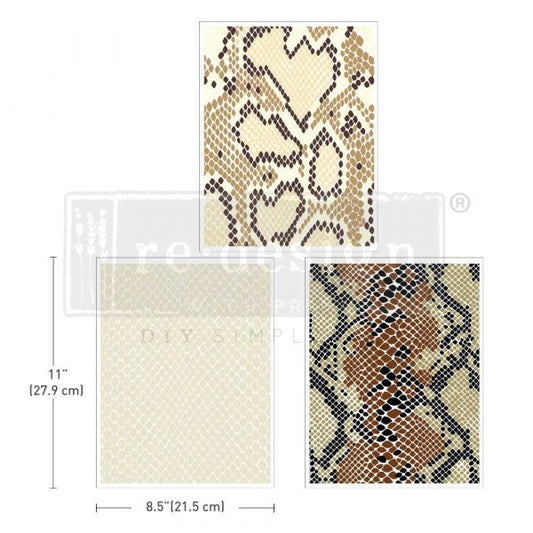 MIDDY TRANSFERS® – WILD TEXTURES – 3 SHEETS, 8.5″X11″